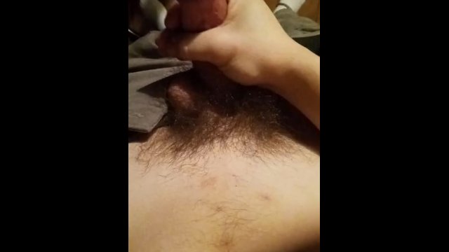 Quick silent rub out after stressful day on the ranch