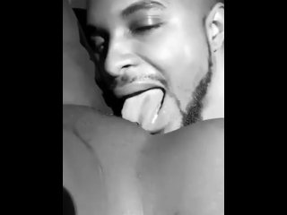 muscular men, ebony, pussy licking, fetish