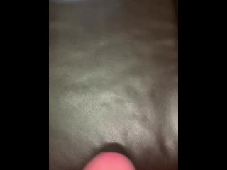 Cum, cum and more cum from a dry jack off session