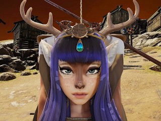 バイキング村の鹿の女の子フレイジャ[4k 60FPS、3D変態ゲーム、無修正、ウルトラ設定]