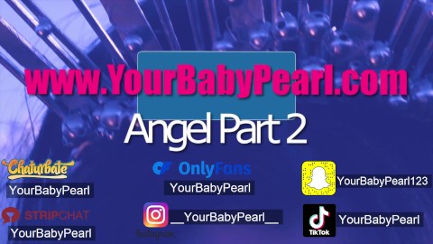 YourBabyPearl - Angel Part 1 nude model teen cosplay teasing solo girl