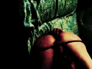 Caught having a pokey bun wank with fire!!