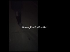 Video DOGGING CUCKOLD - Slutty wife fucked in the park at night in front of her cuckold husband
