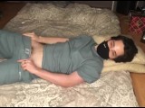 Russian Guy Jerks Off To Gay Porn And Passionately Cums