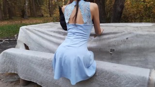 Teenage Ass In A Public Park Ready For A Fuck At Any Moment