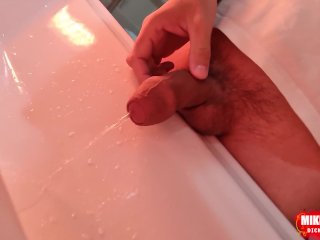 Public pissing_compilation - Big Cock and_balls, uncut