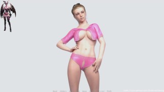 Lunar's Chosen 72 Фотосессия Кэти в нижнем белье