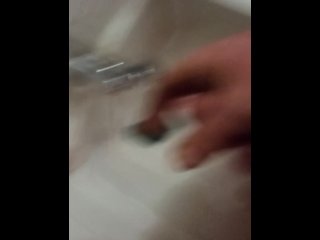 jacking off, solo male, hard cock, vertical video