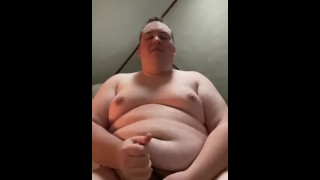 Shy Chubby Boy Jerks Off In Front Of Daddy