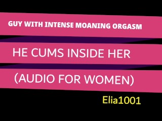 ASMR Guy Intense Horny Moaning & Orgasm (Audio for Women)
