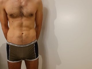 Standing Cumming in Underwear, Cum Without Hands with We-Vibe_Chorus.