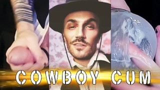 Cowboy Smashes Stroker Fleshlight Play