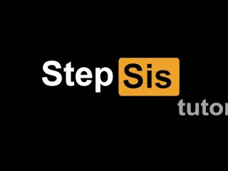stepsis tutorial, blonde stepsister, asmr stepsister, asmr spitting