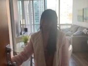 Preview 1 of HOT AIRBNB HOST DOESN'T EXPECT SEX