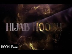 Video Hijab Hookup - Lucky Stud Bangs Hard Middle-Eastern Pussy And Covers Her Pretty Face With Huge Load