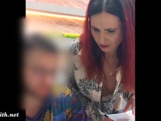 Fake_Job Interview: Jeny Smith Teasing a Guy Who Doens'tKnow Anything About Her (REAL SITUATION)