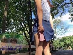 観光地でおっぱいを露出する美人日本人女性 Vol.2 - Screenshot 3 of 16 - Petite