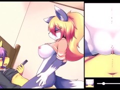 furry passionate creampie