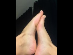 Serafina Cherry showing her pretty little feet