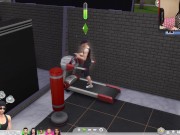 Preview 3 of The Sims 4 - Lana Rhoads fa sesso in palestra