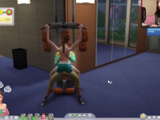 The Sims 4 - Lana Rhoads fa sesso in palestra