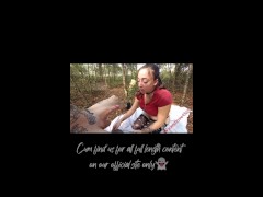 Amateur Huge cock gets wet sloppy Deepthroat from hot goth beauty official site teaser
