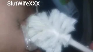 Deep In Pussy Toilet Brush