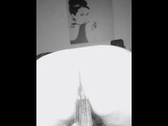 Anal with a brush 