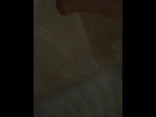 Caught fingering in the shower