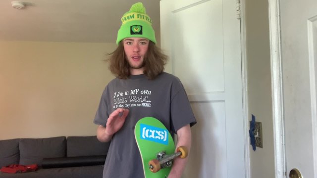 POV Skater Boy Catches You Masturbating, He Is Nervous but You Seduce Him