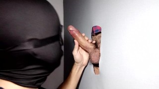 Another dairy male comes to Gloryhole, cum in his mouth very dense and delicious.