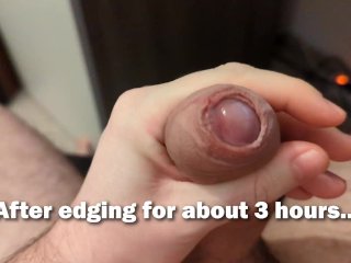 cumshot, solo male, handjob, big dick