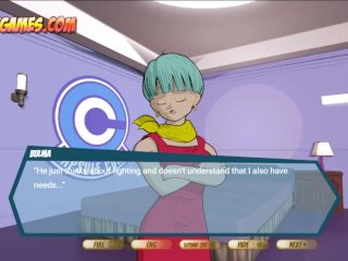 DRAGON BALLZ - Vegeta And Goku Fucking Bulma