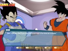 DRAGON BALLZ - Vegeta And Goku Fucking Bulma II