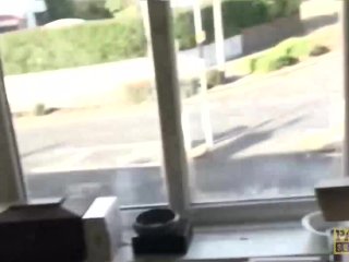 PASCALSSUBSLUTS - Redhead Sub Isabel Dean Receives Warm Jizz