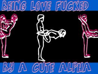 Being Love Fucked by a Cute Alpha 