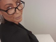 Preview 1 of Swedish MILF with big ass show you how to play with anal balls until cum