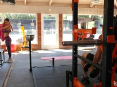 Video Hard Body Latina MILF Reena Sky Takes On A Big Fat Cock In The Gym
