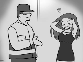 正妹誇張酒測 / funny animation video taiwan meme story