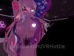 Bad Girl Fine Ass Femdom Fucks Hard Stomping Footjob Pussy Spread POV Lap Dance VRChat Metaverse