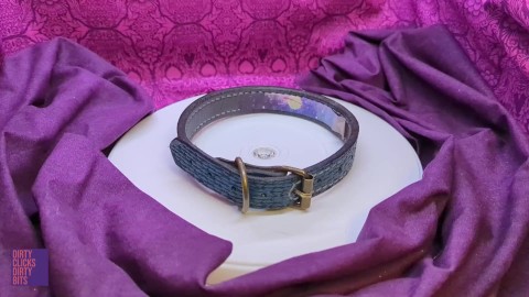 DirtyBits Review - Custom Collar from Raven and Lantern Leatherworks Erotic Audio Review