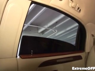 Cock sucking blonde licked out and teased