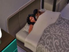 Tania gets turned on by Stanley trying to work hard.