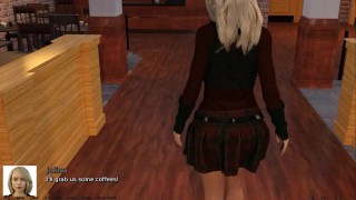Where The Heart Is: Ebony Girl Pussy Fingering And Unexpected Date-Ep69