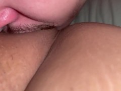 She squirts three times after I eat and finger her pussy