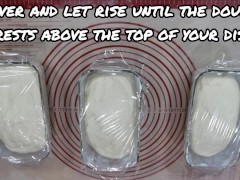 Baking Three Loaves of Sourdough Discard Sandwich Bread - Rushed Out Edition