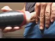 Preview 6 of Using this mornings cum as lube for my fleshlight