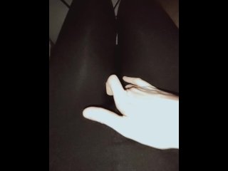 vertical video, clothed masturbation, point of view, irish