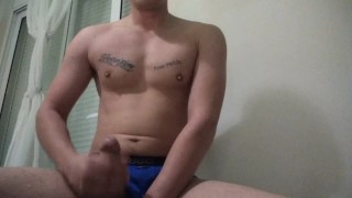 Loud Morning Moaning While Sporting A Hugh Cock And Nice Body