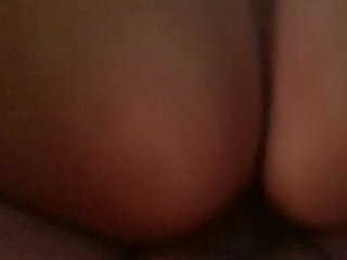 Plump ass riding dick